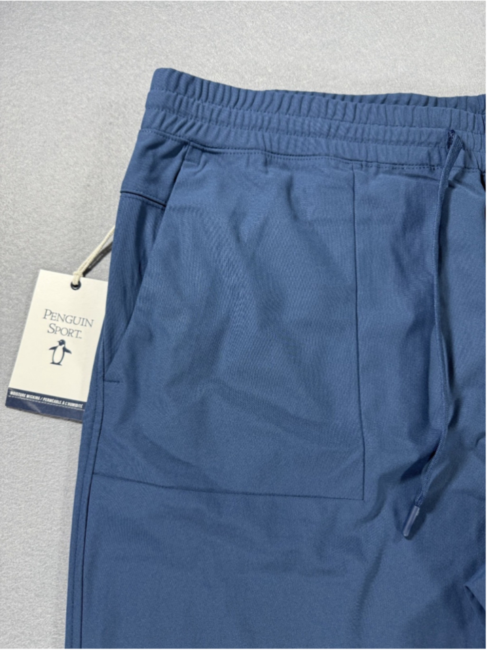 NWT Original Penguin Sport Men's Jogger Pants XXL Insignia Blue Performance $95 - Picture 6 of 16